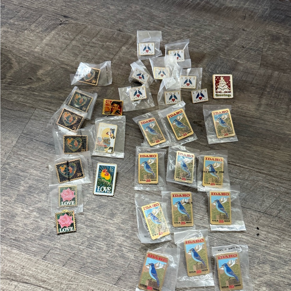 Vintage Collectible Stamp Set